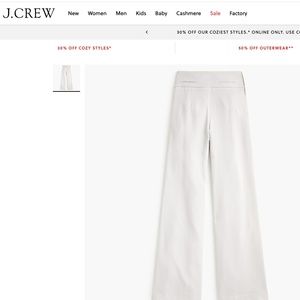 J.CREW HIGH RISE PANTS